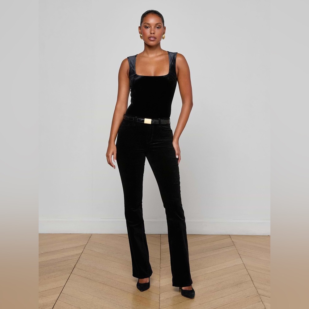 L'AGENCE Black Velvet Jean - Picture 1 of 10